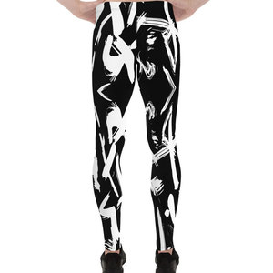 Soft Fabric Men Spats Compression Tights Lightweight Breathable Material Ideal For Top Selling - Product Image 6