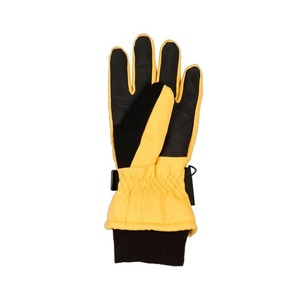 Gants de ski d'hiver pour hommes et femmes avec sangle de poignet, gants de football de sécurité pour sports de plein air en cuir - Product Image 3