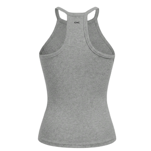 Camiseta sin mangas acanalada para mujer, estilo racerback, ajustada, elástica, de spandex/poliéster, de secado rápido, transpirable, informal, suave, para verano - Product Image 2