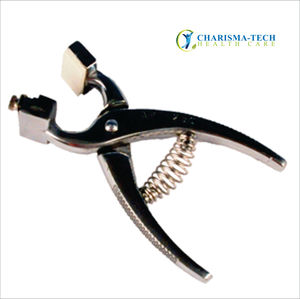 Pince à tatouer vétérinaire en aluminium de haute qualité, best-seller, finition mate, norme ISO 9001 - Product Image 2