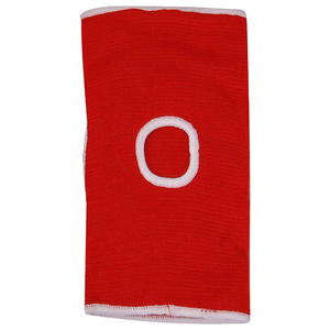 Genouillères tricotées rouges respirantes à enfiler, protection unisexe pour le volleyball, toutes saisons - Product Image 5