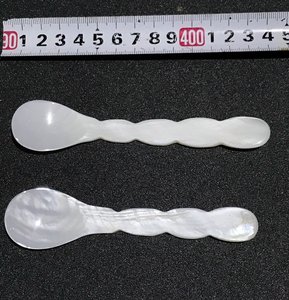 ช้อนคาเวียร์แกะสลักด้วยมือดีไซน์ใหม่สำหรับใช้ช้อนไอศครีมของหวานกาแฟช้อนชาเครื่องครัวสำหรับงานปาร์ตี้ - Product Image 4