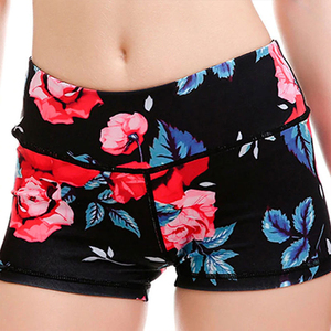 Shorts de sport de haute qualité imprimés par sublimation, haute résistance, pour la course à pied, le fitness et le yoga, shorts de fitness pour femmes sur mesure - Product Image 1