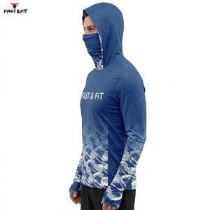 Sudadera con Capucha para Pesca de Manga Larga, Diseño de Primera Calidad, Secado Rápido y Cómoda, Tallas Grandes Disponibles - Product Image 3