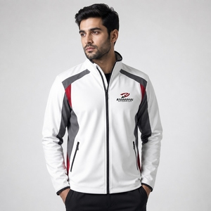 Chaquetas softshell ligeras para hombre, de tela elástica resistente a la intemperie, chaquetas softshell elásticas premium para senderismo. - Product Image 1