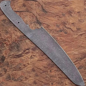 Couteau de Chef Personnalisé Fait Main Burraq, Lame en Acier Damas de 4-5,9 pouces, Étui en Cuir, Compatible Lave-Vaisselle - Cadeau Moderne pour - Product Image 5