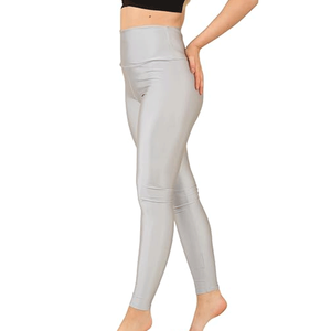 Leggings rose vif pour femmes, sans couture, vêtements de sport, pantalons de yoga, vêtements de sport, collants, leggings de compression en gros pour femmes - Product Image 5