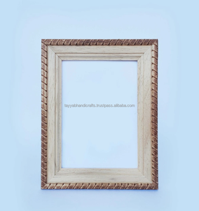 Marco DE FOTOS rectangular de madera de acacia personalizable para el hogar, hotel y restaurante con logotipo personalizado directamente desde la India - Product Image 1