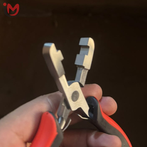 Professional Matte Black Hair Extension <b>Pliers</b> <b>Multi</b> Hole Stainless Steel Micro Ring Fitting <b>Tool</b> For Hair Salon Stylists - Product Image 4