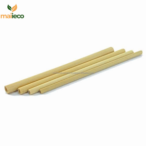 Servilleteros reutilizables de paja recta de bambú biodegradable 100% para bebidas de fiesta vajilla ecológica para la Naturaleza - Product Image 4