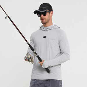 Chemise de pêche imperméable et respirante, nouvelle conception, protection solaire UV personnalisable, séchage rapide, sublimation, coupe ajustée pour homme - Product Image 3