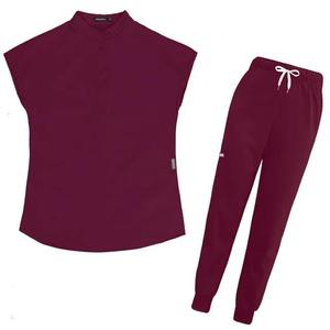 Medical Scrubs Uniform High Quality Nurses Wear Wholesale Scrubs Set From Pakistan Made Customized Scrub Set - Product Image 2