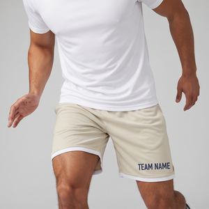 Custom Football Soccer <b>Shorts</b> Private Label Manufacturing 100% <b>Polyester</b> Mesh <b>Shorts</b> Drawstring Waist Football <b>Shorts</b> Men - Product Image 2