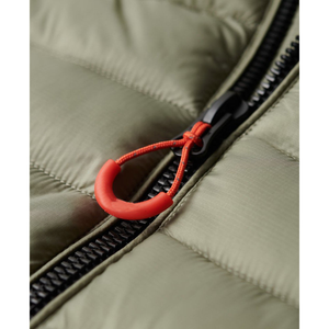 Veste d'hiver pour homme, personnalisée, conçue avec du tissu en nylon ripstop, doublure rembourrée imperméable, pour une protection contre la neige. - Product Image 5