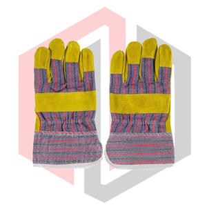 Gants de travail en cuir avec paume en cuir, antistatiques, sans silicone, pour le jardinage – Doux, flexibles, respirants, durables et confortables - Product Image 1