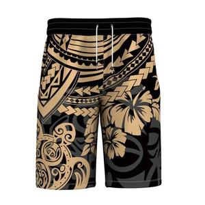 <b>Men's</b> Printed Casual <b>Shorts</b> Geometric Pattern Drawstring Waist Mid Length <b>White</b> <b>Short</b> <b>Shorts</b> Custom Sublimation Printed <b>Shorts</b> - Product Image 5