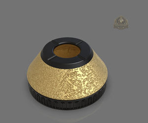 Cendrier de table rond en aluminium sans fumée, design de luxe, style américain, pour la maison, l'hôtel, la voiture et les restaurants - Product Image 2