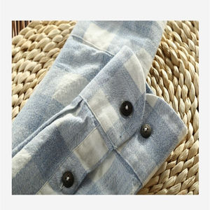 Camisas de Satén Sólido para Hombre, a la Moda, con 2 Bolsillos Delanteros, 100% Algodón, Manga Larga, Corte Regular, con Botones, Transpirables, Casuales de Verano - Product Image 4