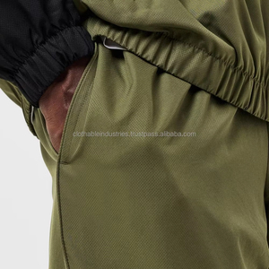 Chándal personalizado al por mayor para hombre, de algodón y poliéster, de alta calidad, con cremallera y manga larga para entrenamiento. - Product Image 6