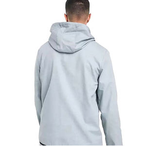 Chaquetas cortavientos de lona ecológica de alta calidad con cuello alto para hombres adultos - Chaqueta cortavientos al mejor precio para adultos - Product Image 2