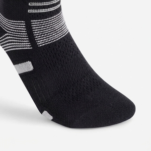Men's <b>Black</b> <b>Ankle</b> <b>Socks</b> Striped Breathable Knitted Sports <b>Socks</b> Summer Wear - Product Image 5
