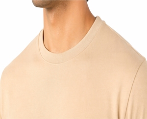 Conjunto de camiseta y pantalones cortos para hombre, informal, de dos piezas, cómodo, minimalista, ropa deportiva, cómoda, transpirable, ligera, tela suave - Product Image 4