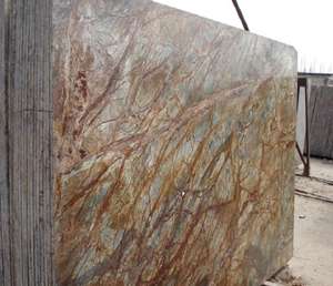 Losa de Mármol Verde Bosque Premium, Pulido Brillante, Piedra Natural Perfecta para Interiores de Casas Modernas, Encimeras de Cocina y Paredes - Product Image 1