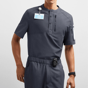 Uniformes médicos personalizados para hombre OEM ODM, uniformes de hospital, diseño para enfermería, clínica, veterinaria, conjunto de uniformes médicos de lujo. - Product Image 2