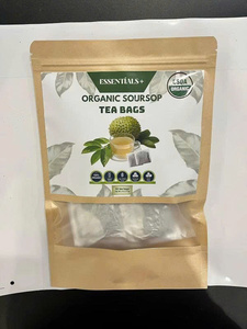 Soursop Leaves Black <b>Tea</b> Bags-Dried Organic Non-Sugar Fermented Processing Vietnam Origin 25 <b>Tea</b> Bags/<b>Box</b> - Product Image 4