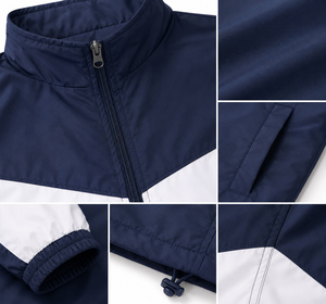 Wholesale Winter Windbreaker <b>Jacket</b> <b>Men</b> Lightweight Hooded Stand Collar Breathable Outdoor Waterproof <b>Running</b> OEM Supplier - Product Image 4