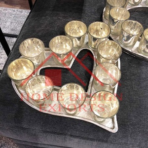 Bougeoir T-Light avec verre votif pour centres de table Meilleure vente Bougeoir T-Light en verre unique Meilleur vendeur - Product Image 3