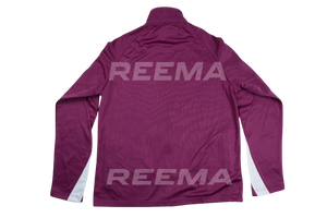 Men Zip Sports Jersey Lightweight Breathable Training Jacket Stand Collar Full Zip Track Top Side Pockets All Seasons Reema - Product Image 2