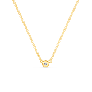 สร้อยคอทองคำแท้ 14K 9K 10K 18K ประดับเพชรแล็บ ได้รับการรับรองจาก IGI ผู้ผลิตเครื่องประดับคุณภาพสูงที่เป็นธรรม ขายส่ง RJC OEM ODM NK706465 - Product Image 3