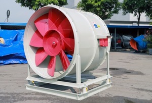 Ventilateur axial à entraînement direct haute énergie, haute résistance, 400-1500 mm, acier SS400, APL-8-14D, de l'usine PLG au Vietnam, personnalisation disponible - Product Image 2