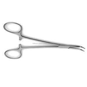 Pinzas Hemostáticas Curvas Manuales de Bajo Precio al por Mayor, Instrumentos Quirúrgicos, Pinzas para Arterias de Acero Inoxidable ISO/CE - Product Image 4