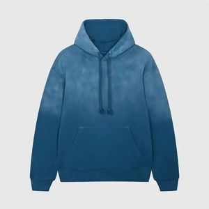 Sweat-shirt à capuche pour homme en coton molletonné délavé effet vintage - Product Image 4