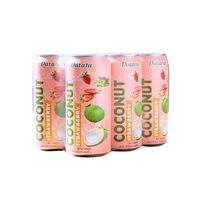 Trendproduct Datafa in Vietnam 500ML Kokoswater met vruchtensap Aardbei Drankje Gratis monster OEM HALAL BRC ISO