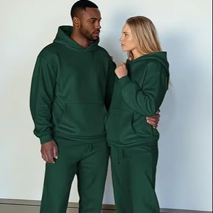 Fashion Streetwear Tracksuit | Wholesale 2 Piece Jogger <b>Set</b> for Men and Women | Casual Hoodie Sportswear Suit - Product Image 1