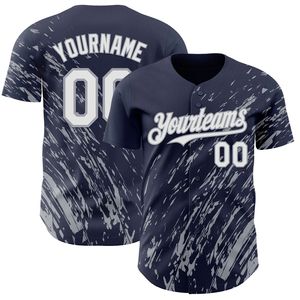 Camiseta de Béisbol Personalizada con Logotipo, Impresión por Transferencia de Calor, Transpirable, 100% Poliéster, Cuello Redondo y Mangas Cortas - Venta al Por Mayor - Product Image 1
