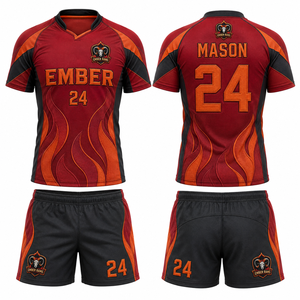 Fabricante, proveedor, fábrica, exportador, mayorista de camisetas de rugby personalizadas, sublimadas, impresas, bordadas, duraderas y de primera calidad. - Product Image 6