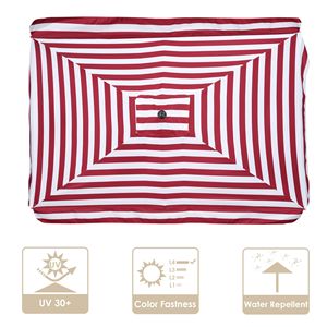 Copertura di ricambio per ombrelloni e basi da patio 9.8x6.5FT - Product Image 3