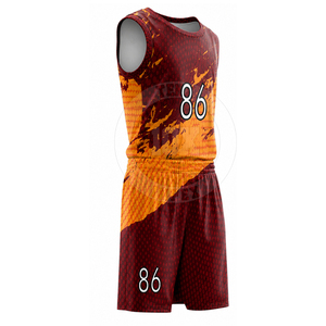 Ensemble uniforme haute performance avec texture lisse et durabilité longue durée, uniforme de basketball pour équipes - Product Image 3