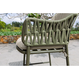 Ensemble de table de bar de jardin élégant VINO avec sièges en osier modernes, confortables et durables pour une utilisation hôtelière - Product Image 5