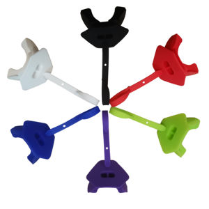 Protector Bucal de Silicona Roja para Boxeo, Ligero, No Tóxico, Diseño de Fácil Colocación, Color Sólido, para Adultos - Product Image 1