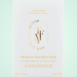 แผ่นมาส์กหน้าเกาหลี แบรนด์เกาหลี K-Beauty Tapomi Hyalruron Tam Sheet Mask 10 แผ่น ผลิตในเกาหลี ไฮยาลูรอนิก แอซิด - Product Image 2