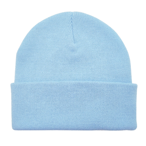 Bonnet d'hiver unisexe avec logo personnalisé en gros Bonnet en tricot doux et chaud pour les sports d'hiver Casquettes pour adultes hommes femmes Plage à pois - Product Image 4