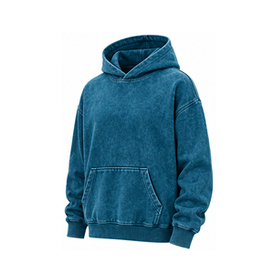 Sudadera con Capucha Vintage Lavada al Ácido al por Mayor para Hombre y Mujer, Unisex, de Forro Polar Grueso, Estilo Urbano, Fabricante de Ropa con Marca Personalizada - Product Image 4