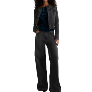 Veste chemise en jean pour femme, coupe classique, lavée, shacket, manteau, automne, hiver, été, style élégant, fournisseur en gros, OEM ODM - Product Image 4