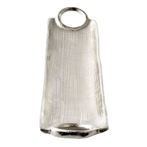 Plato de Servir Rectangular Redondo de Aluminio Moderno para Cocina, Decoración del Hogar, Apto para Lavavajillas, Ecológico y Ligero - Product Image 1