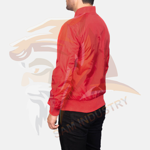 Top Trending Hip Hop Style Men's Bomber Winter Jacket <b>Stand</b> Collar Customizable High Quality Bomber Winter Jacket - Product Image 3